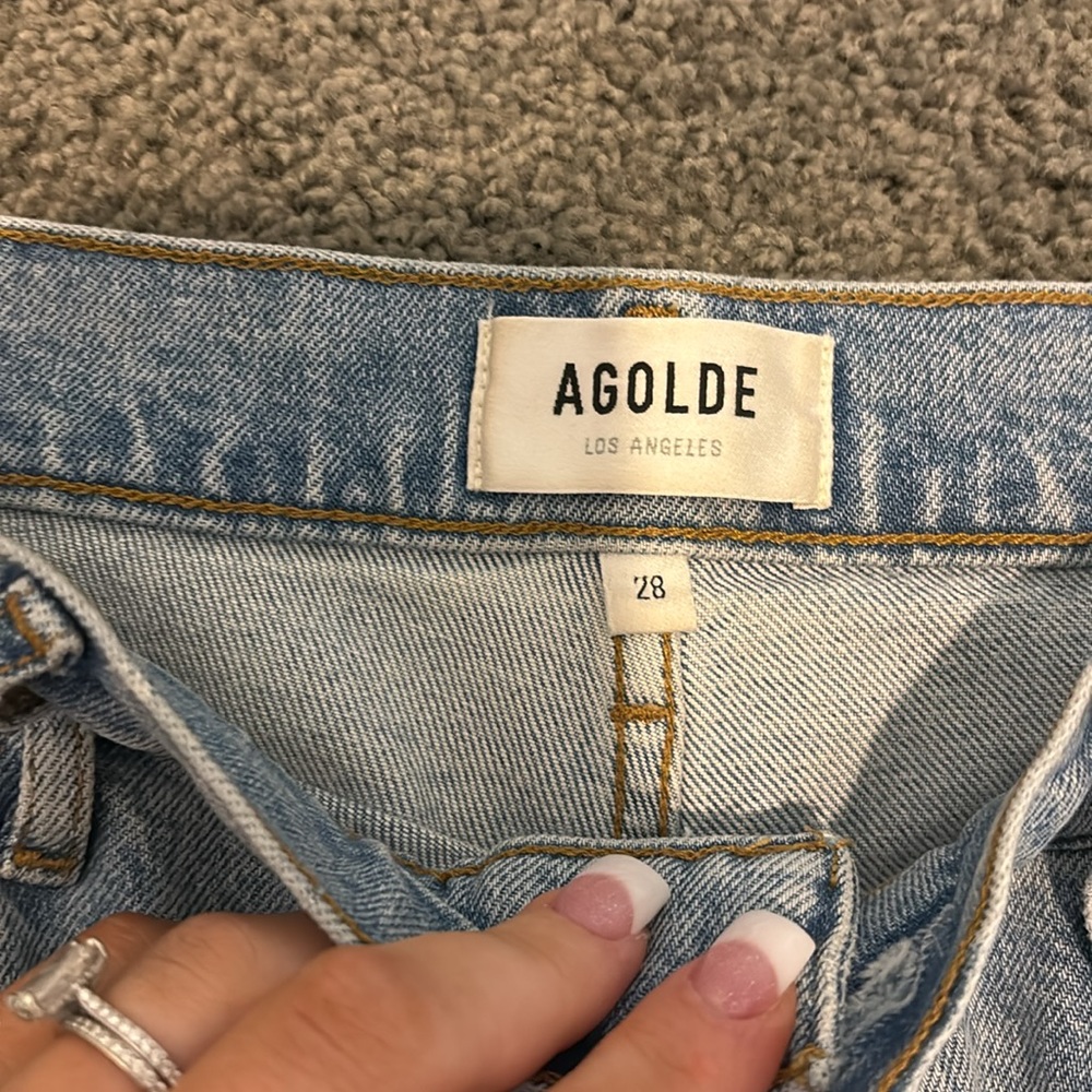 Agolde Riley crop - Picture 2 of 6